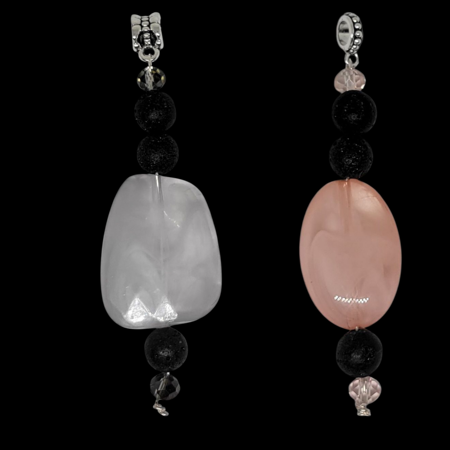 Adrazelle Lava Stone Diffuser Pendant (Glass/Acrylic)