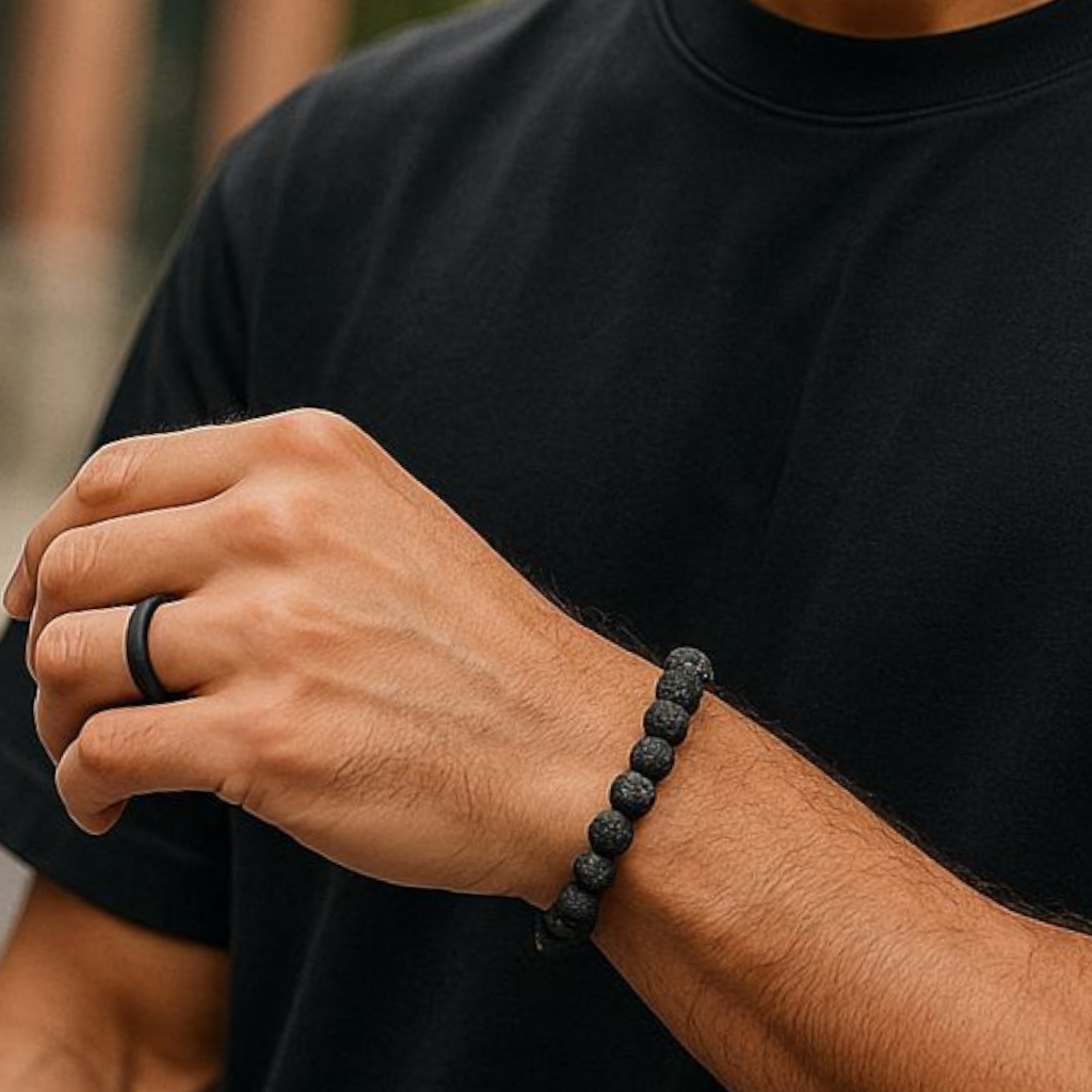 Pele Lava Stone Diffuser Bracelet